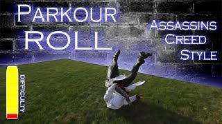 Learn the PARKOUR ROLL  Assassins Creed Style [upl. by Ahtikal833]