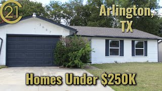 Arlington TX Homes For Sale Under 250k [upl. by Heindrick677]