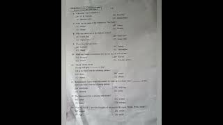 AEC compulsory English question with answer for 1st semester in college 2023 2024viral shorts [upl. by Vincenz956]