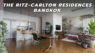 Condo Virtual Tour EP135  Luxury 2 bedroom at The RitzCarlton Residences Bangkok [upl. by Binny]