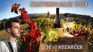 🔴SLO🔴🐺 🍷🍷🍷  MARTINOVANJE 2024  🍷🍷🍷  3€1kozarček 🐺 [upl. by Olleina33]