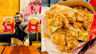 KFC তে নতুন Must Try আইটেম quotDouble Down” All Chicken No Bun 🔥 বুঝছেন তো ব্যাপারটা [upl. by Giralda]