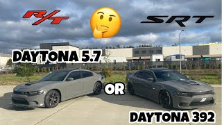 Dodge Charger Daytona RT Vs Dodge Charger Daytona 392 [upl. by Ariday824]