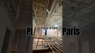 DOWN CEILING plaster paris construction interiordesign building challenge viralvideo ytshort [upl. by Bernardina724]