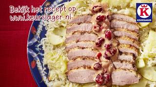 Eendenborst met zuurkool en cranberrysaus [upl. by Tiff]