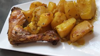 Poulet et pommes de terre au four [upl. by Jedlicka]