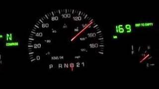 Lincoln Town car Top speed Stock [upl. by Adnuhsal]