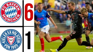 Bayern München vs Holstein Kiel 61 Highlights  bundesliga 202425 harry kane amp jamal musiala [upl. by Angle]