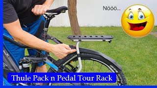 Thule MTB Gepäckträger Packn Pedal Tour Rack [upl. by Valencia]