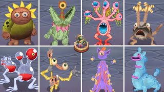 Ethereal Workshop Monsters Fusions and Concept Art  My Singing Monsters [upl. by Anaej]