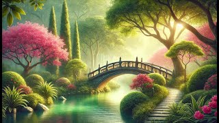 Relaxing Music and The Sound of Water to Relieve Worry and Anxiety 🌸 Relieve Stress [upl. by Ennirok389]