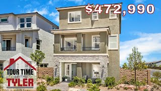 Kb Homes Las Vegas Three Story Model Cameron Heights [upl. by Alad635]