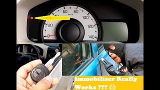 How Immobiliser Works Suzuki  Honda  Toyota  Kia  Is it really protect car from Theft 😱 TEST [upl. by Esirtal]