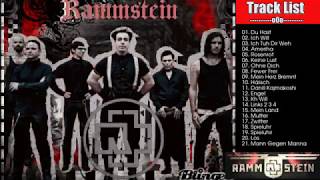 Rammstein Greatest Hits Full Album PlaylistRammstein Nonstop Best Songs [upl. by Brody]