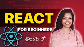 Complete React Js Tutorial  in Telugu  Day  32 [upl. by Beverley]