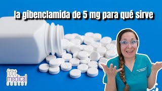 La GLIBENCLAMIDA de 5 mg ¿para que sirve💊💊 Dra Melissa Tejeida [upl. by Dora]