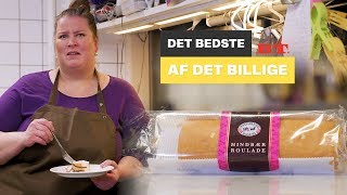 Det bedste af det billige  Hindbærroulade Test [upl. by Nilyram]