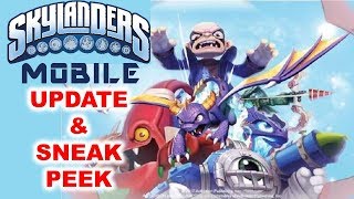 Skylanders Mobile ™️ Update and Sneak Peak via Summoners War  Com2us [upl. by Lydell]