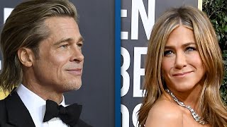 Details From Jennifer Aniston and Brad Pitt’s Golden Globes Evening [upl. by Sobel]