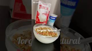 Iogurte natural 🥣 receitas iogurtenatural iogurte receitafacil iogurtecaseiro [upl. by Nilok360]