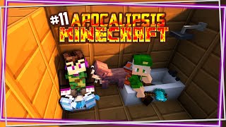 100 dias en APOCALIPSISMINECRAFT ZOMBIES consiguen ENTRAR EN CASA 11 [upl. by Nedarb]