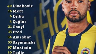 Trabzonspor  Fenerbahçe ilk yarı canlı yayın maç analizi Mourinho Şenol Güneş güvenlik önlemleri [upl. by Rurik892]