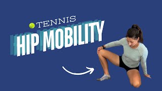 Tennis Hip Mobility For Beginners 6 Minute Follow Along Routine [upl. by Eirised39]