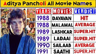 Aditya Pancholi All Movies Names List Or Verdict ❤️Bollywood Duniya [upl. by Boak]