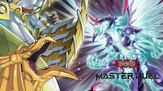 YuGiOh Master Duel  Egyptian GODS VS GALAXY DECK [upl. by Desiri]