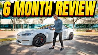 Tesla Model S Plaid My HONEST 6 Month Review [upl. by Filide]