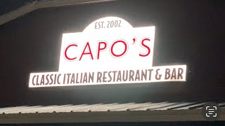 Capo’s Restaurant in Las Vegas [upl. by Esra914]