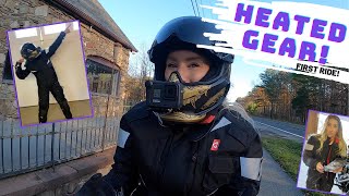 HEATED MOTORCYCLE GEAR REVIEW  testing Gerbings jacket pants gloves and socks [upl. by Nadeen]