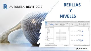 S27 REJILLAS Y NIVELES En Revit  CURSO REVIT  27 [upl. by Ives]