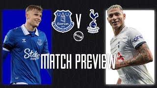 WINS ARE NEEDED SOON  EVERTON V TOTTENHAM HOTSPUR  MATCH PREVIEW [upl. by Nayra]