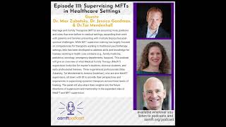 MFTs in Healthcare Settings  AAMFT Podcast Episode 111 [upl. by Einhapets]