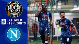 Venezia vs Napoli Extended Highlights  Serie A  CBS Sports Golazo [upl. by Photima]