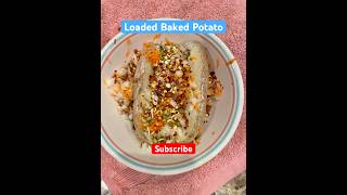 Loaded Baked Potato eastandwestfusion viral viralshorts odiafood bakedpotato [upl. by Latreece]