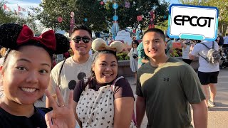 MY FIRST TIME AT DISNEY WORLD  PART 3 EPCOT [upl. by Arden]