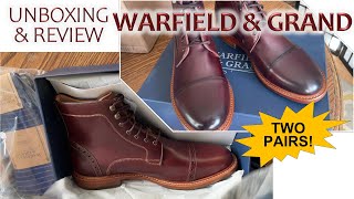 Shoe Review Warfield amp Grand Affordable BOOTS [upl. by Dloreh]