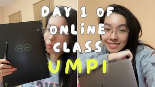 Day 1 of online class at UMPI [upl. by Saxena]