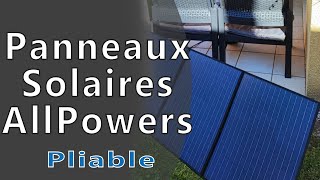 Panneaux Solaire pliable 200W AllPowers [upl. by Edroi]