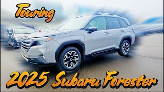 2025 Subaru Forester Touring River Rock Pearl 25FR9234 [upl. by Yartnoed]