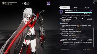 100 crit rate acheron [upl. by Saleme499]