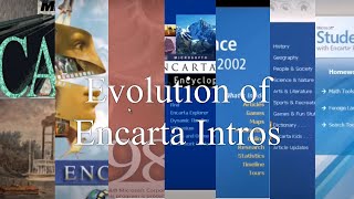 June 20 🆞 Evolution of Encarta Intros and Main Menus [upl. by Spielman172]