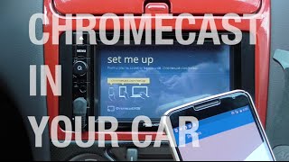 How to install Chromecast in your Car  Android Auto Alternative [upl. by Gilroy]