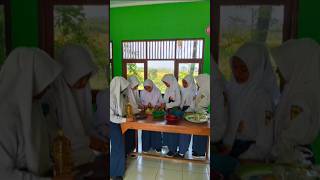 Mengolah Bonggol Brokoli Crispy  SMP Negeri 2 Japah smpn2japah adiwiyata [upl. by Ahsimin]