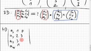 05B7 Vektor senkrecht zu drei gegebenen im R4 [upl. by Neona125]