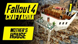 Fallout 4 Custom Settlement  Mothers House 1  Fallout 4 Settlement Building PC  Real Estate [upl. by Chuu]