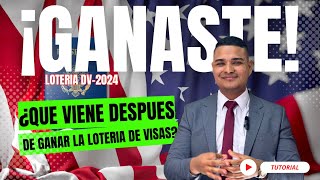 LOTERÍA DE VISAS 🇺🇸 ¿Que viene después de ganar la lotería  inmigracionbywillrodriguez [upl. by Ilellan]