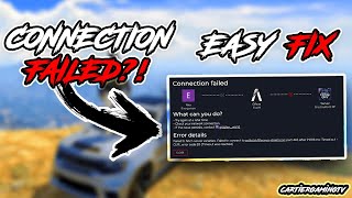 GTA RP  GRIZZLEYWORLDRP  HOW TO FIX FIVEM CONNECTION ERROR FAILED WORKS IN ALL SERVERS‼️ [upl. by Elrebmik]